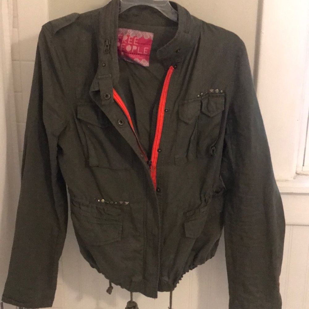 Free people army jacket